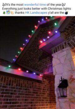 Holiday Lights Denton County Texas